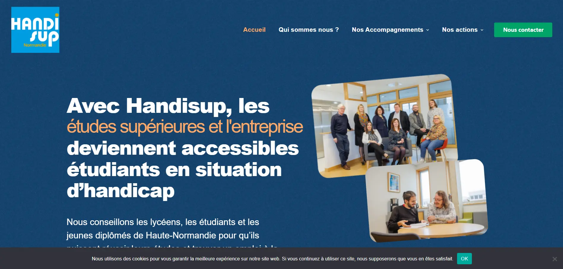 Accueil handisup après