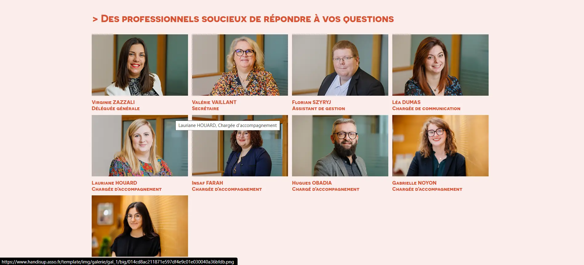 page a propos handisup avant